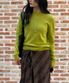 ESSENTIAL CREWNECK SWEATER_OLIVE