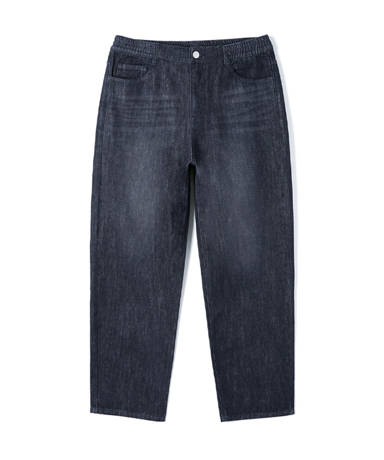★MUSINSA STANDARD★ Side brush long bermuda denim pants med MUSINSA | MUSINSA STANDARD Side Brush Long Bermuda Denim