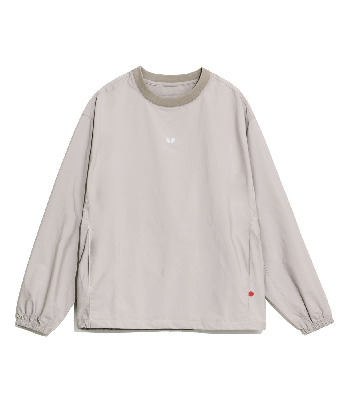 버터플라이 스포츠웨어(BUTTERFLY SPORTSWEAR) 액티브 트랙 롱 슬리브 라이트 그레이