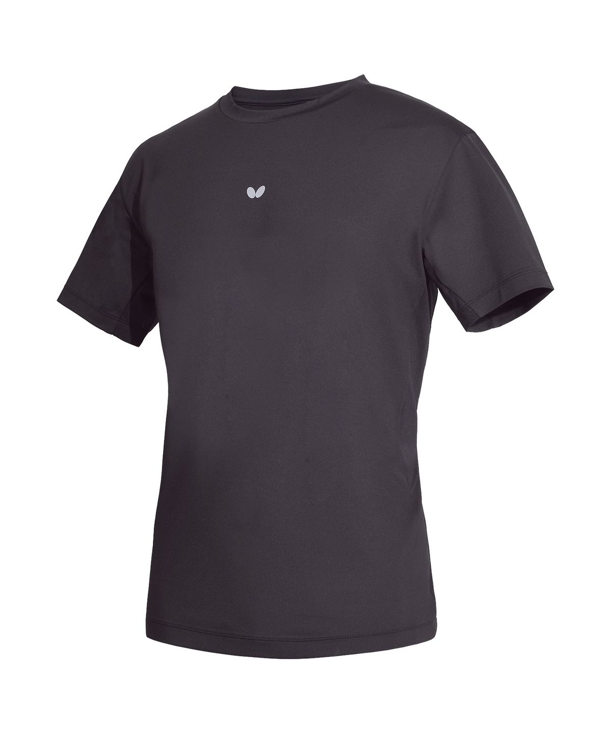 버터플라이 스포츠웨어(BUTTERFLY SPORTSWEAR) 퀵 드라이 머슬핏 반팔티셔츠 차콜