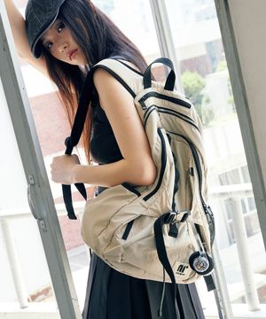 오후 다섯시 백팩_베이지