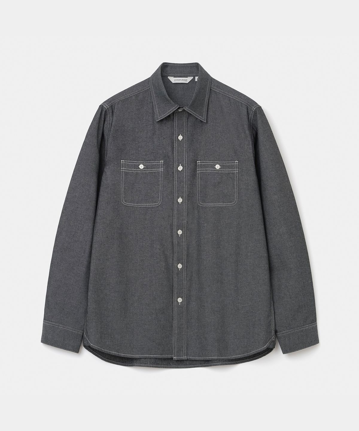 유니폼브릿지(UNIFORM BRIDGE) chambray shirt black
