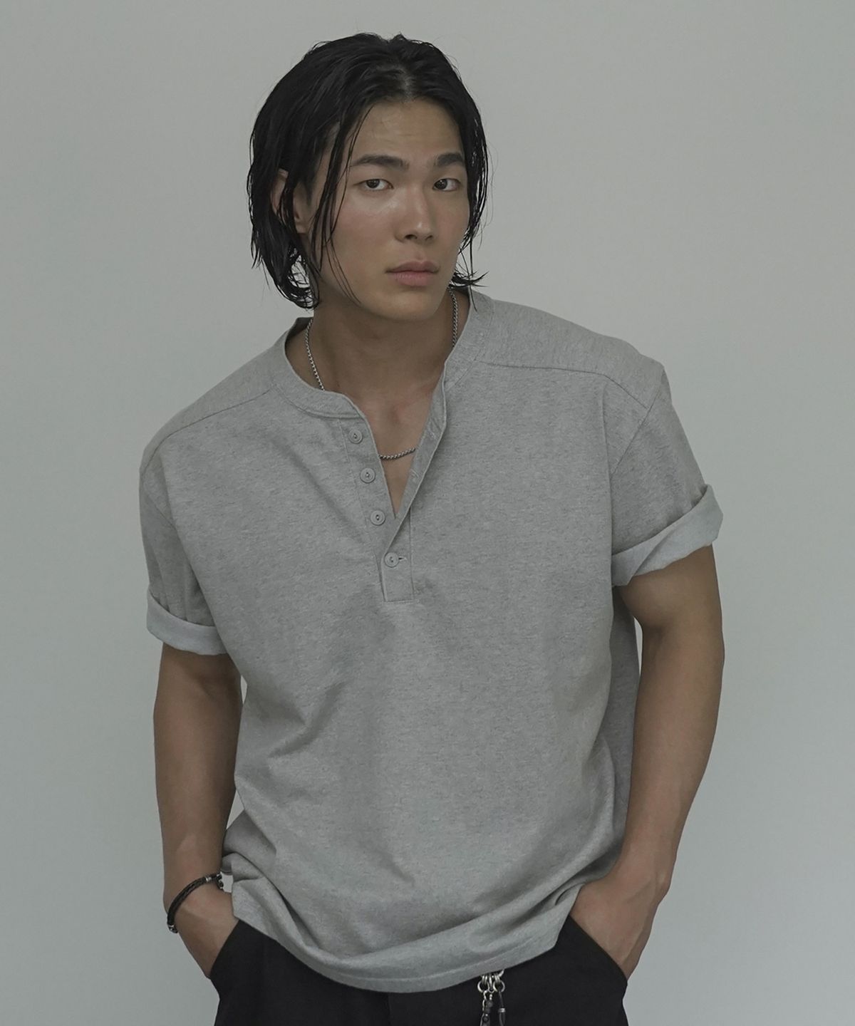 시도(SIIIIDO) ARMOR GOAT HENRYNECK HALF SLEEVE #1