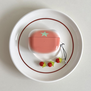 밍숭맹숭 레드 토마토 에어팟케이스