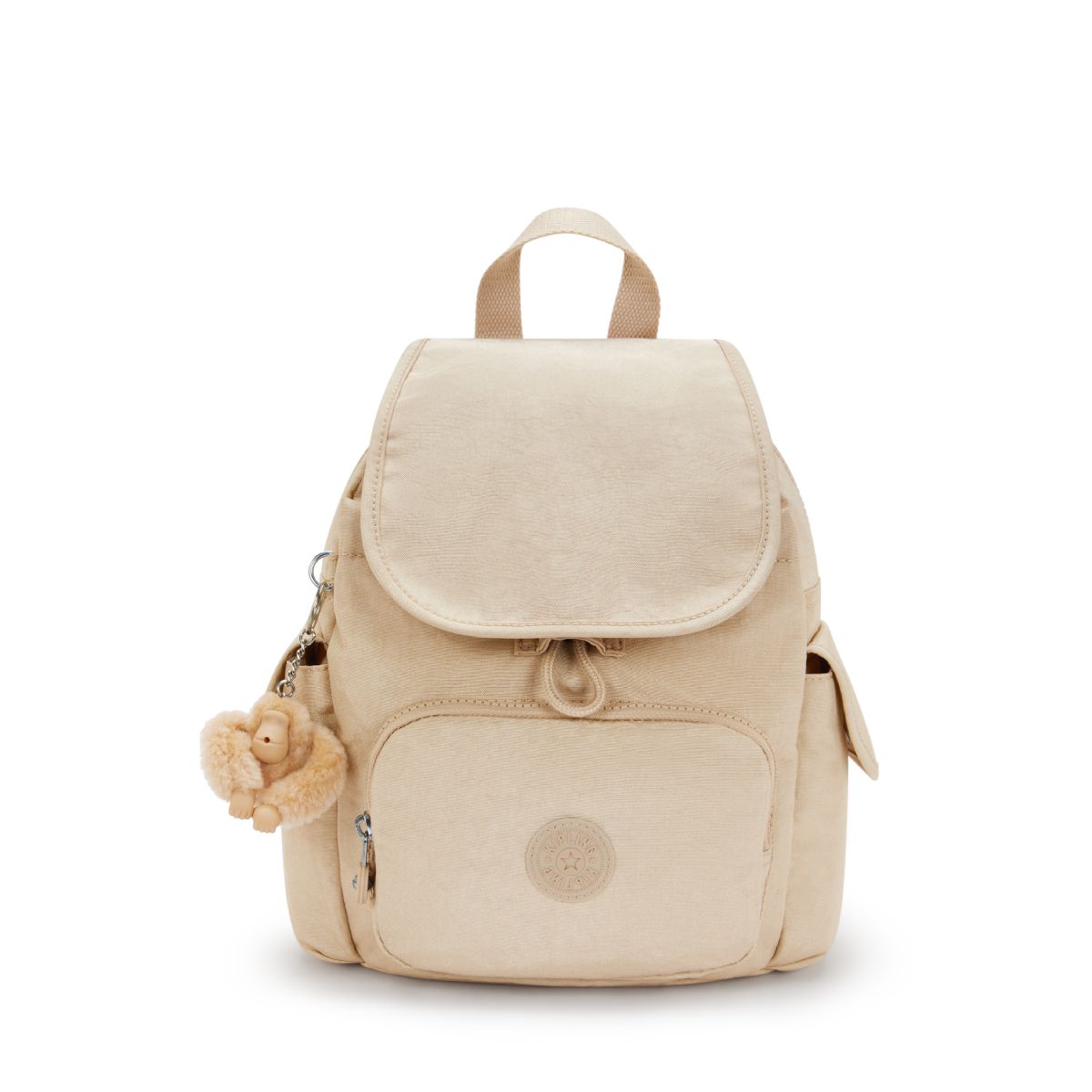 키플링(KIPLING) 백팩 시티팩미니 Sparkled Beige