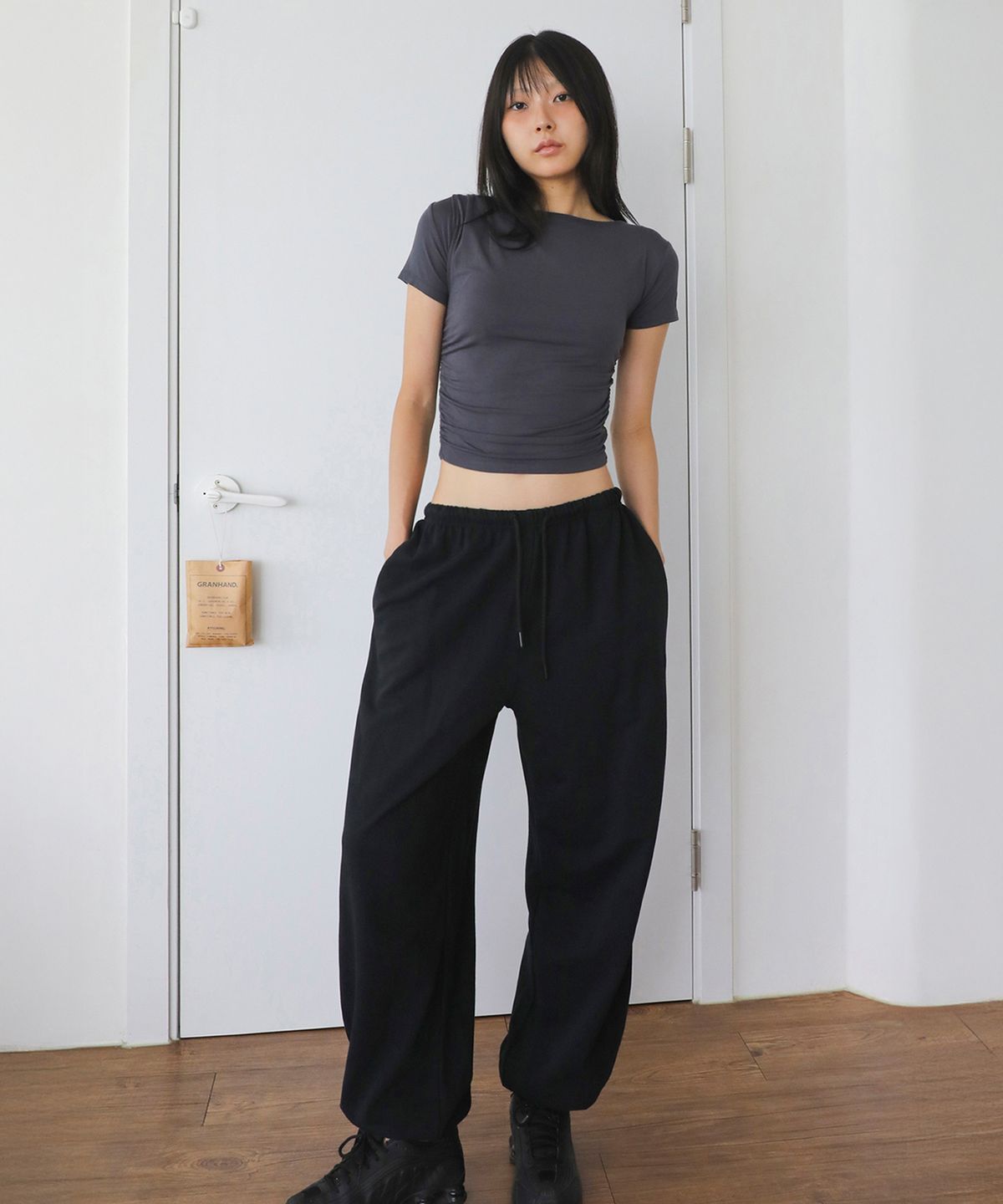 탑걸(TOPGIRL) RELAXED LIGHTWEIGHT SWEATPANTS_T316BT706