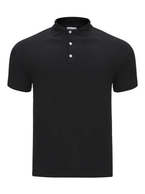 프리미어 모달 머슬핏 카라티셔츠 블랙