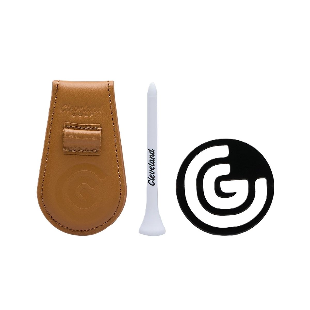 클리브랜드 골프(CLEVELAND GOLF) 클리브랜드 마그네틱 볼 마커 홀더 세트 GGF-C25030