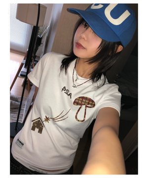 a24 세미크롭 반팔티