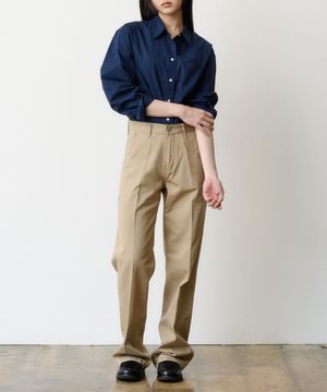 (WOMEN) DEN0661 wide chino pants (beige)