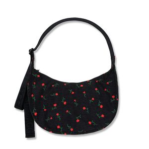 나일론 크레센트백 미디움 Painted Wildflower