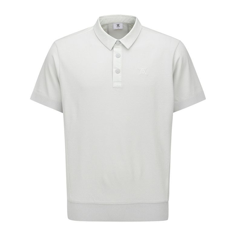 MEN FA HYBRID SHORT SLEEVE SWEATER_LG