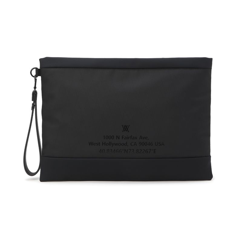 UNI CASUAL CLUTCH BAG_BK