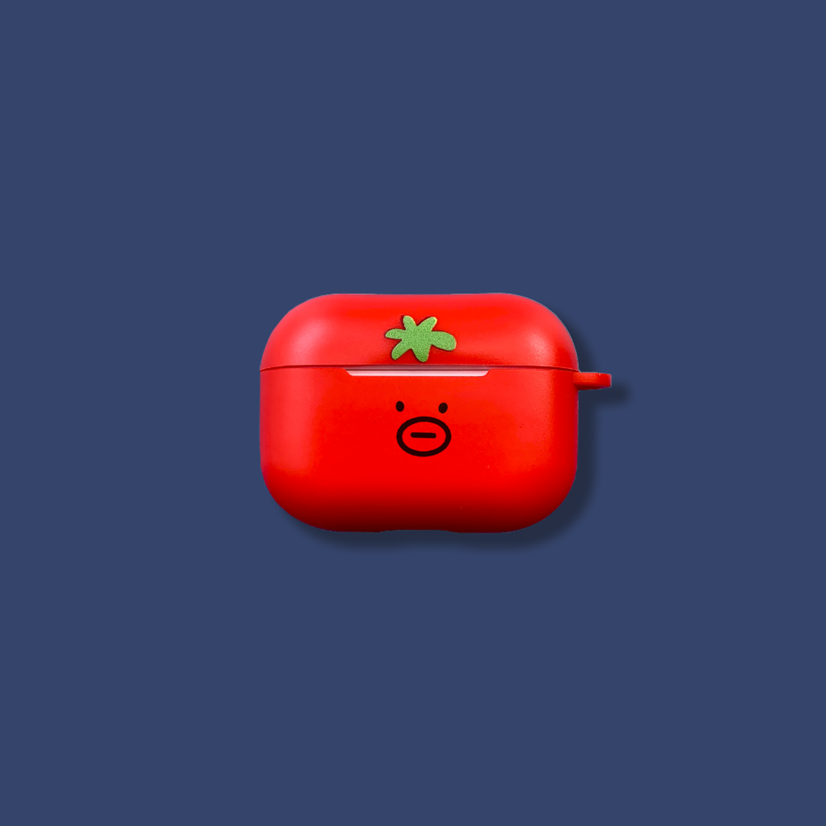 몽댕(MONGDAENG) Mustache Red Tomathew airpods case 웅이 토매튜  TPU 에어팟 케이스