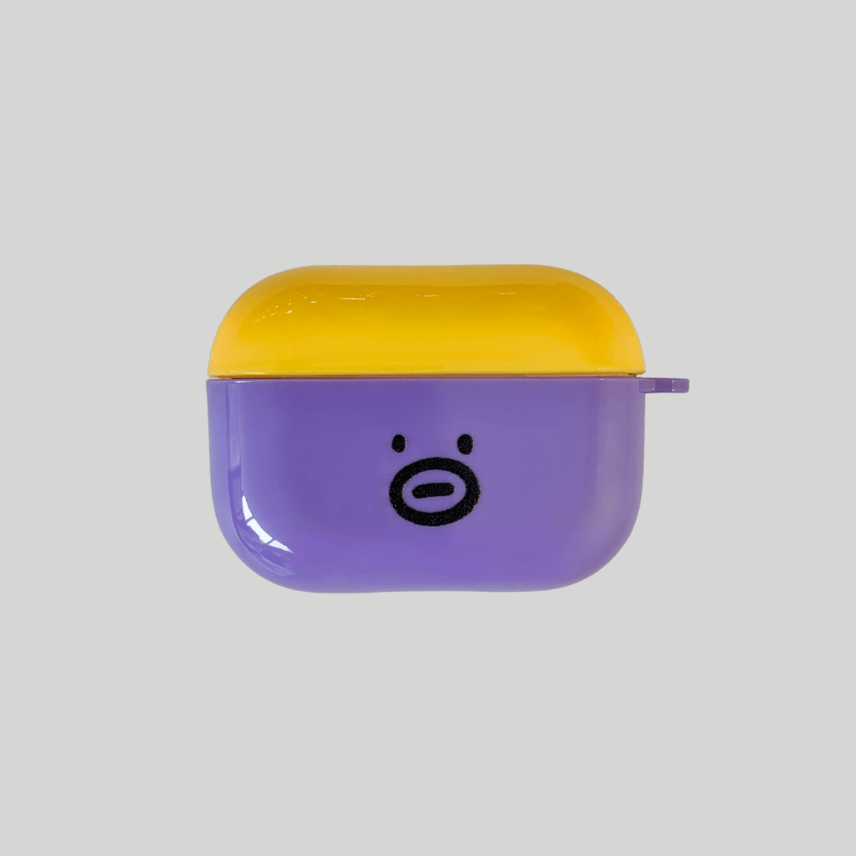 몽댕(MONGDAENG) Mustache SweetPotato Airpods case  놀구마 아부지 TPU 에어팟 케이스