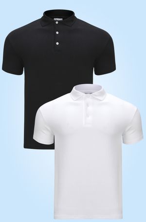 [2PACK] 프리미어 모달 머슬핏 카라티셔츠 2컬러