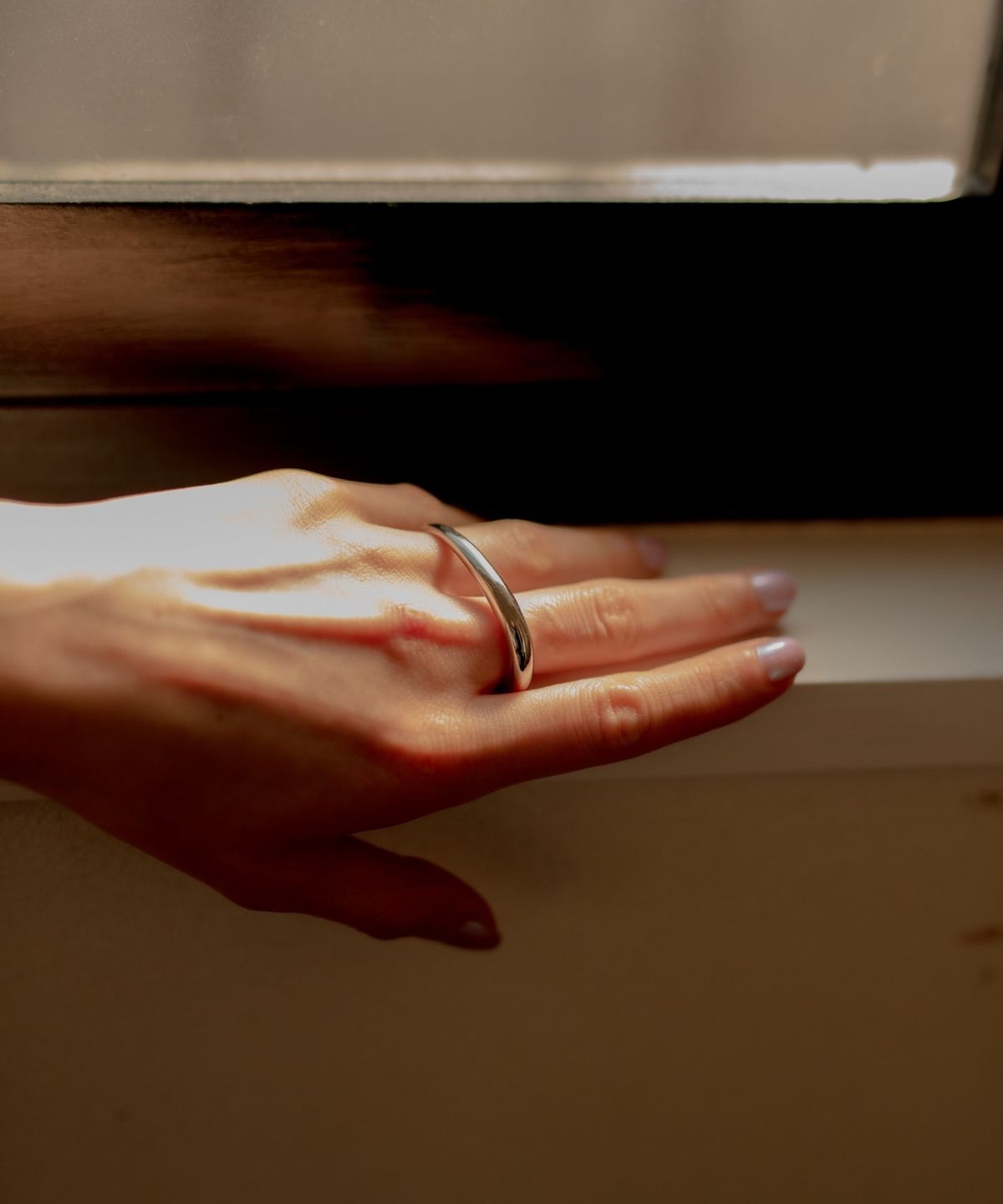 노비스도쿄(NOVICE TOKYO) 더블 핑거 링 Double Finger Ring / Silver