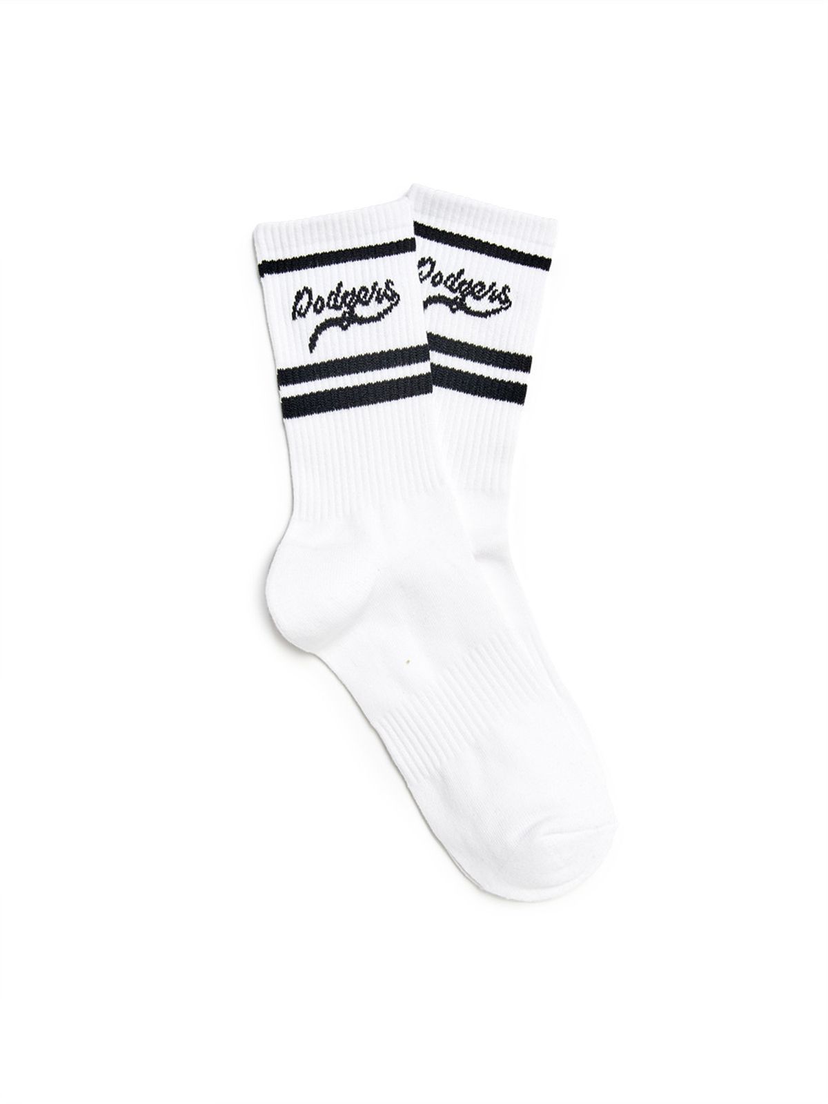 엠엘비(MLB) 스포티브 로고 장목양말 LA (White)