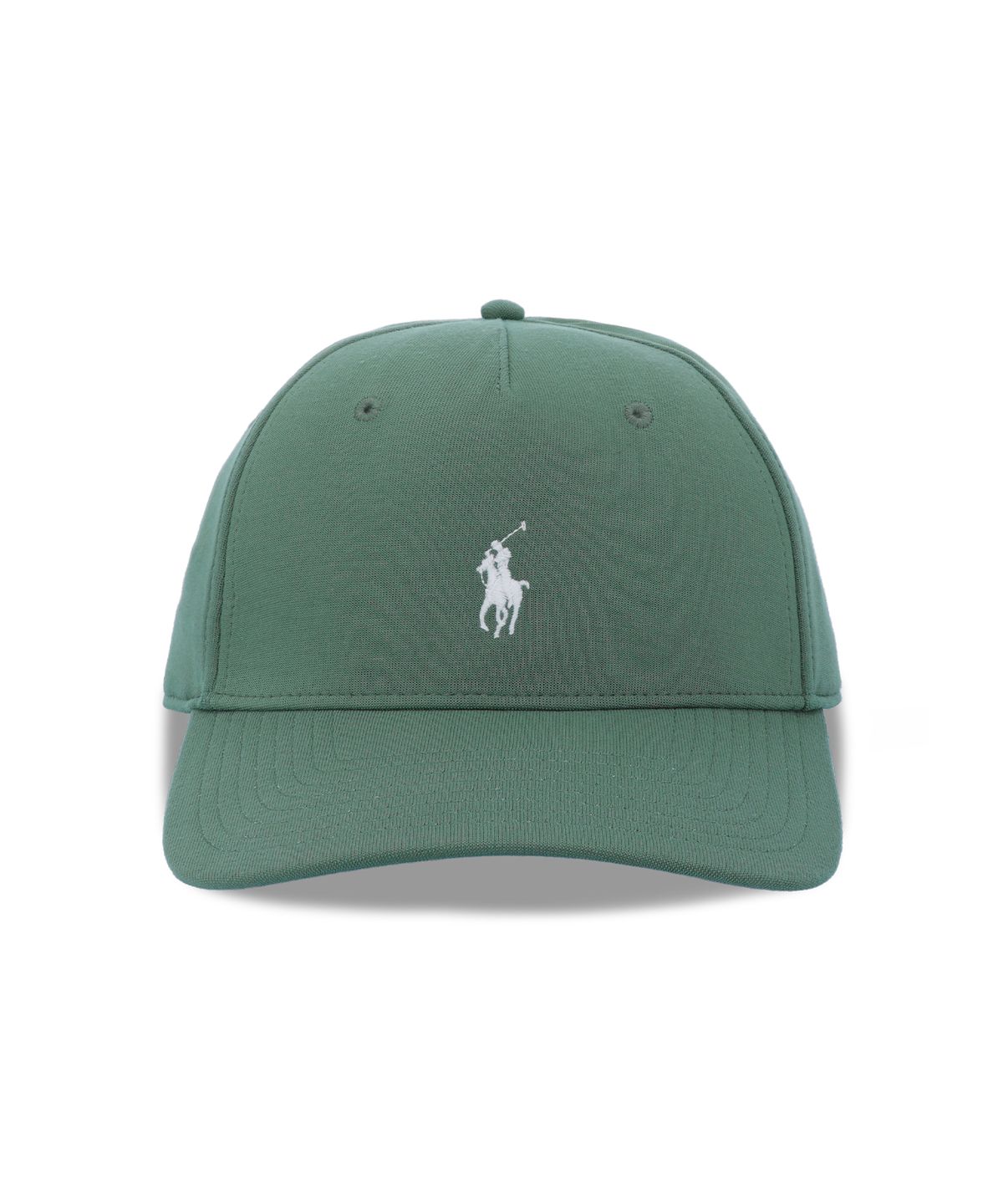 폴로 랄프 로렌(POLO RALPH LAUREN) 더블 니트 자카드 볼 캡-내추럴