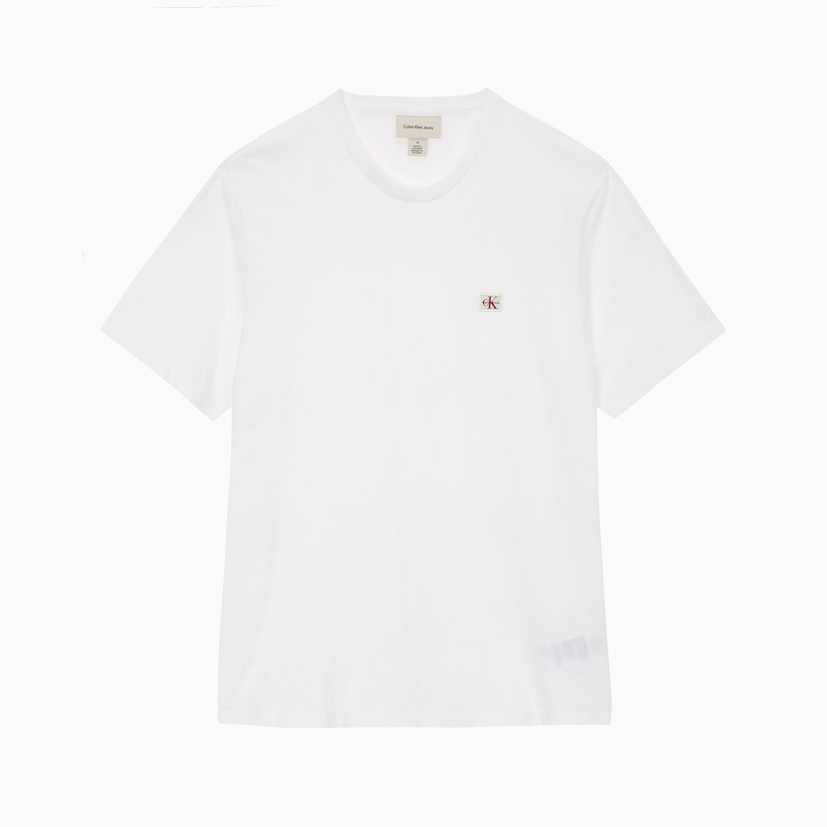 캘빈클라인 진(CALVIN KLEIN JEANS) 클래식핏 뱃지 로고 반팔 티셔츠 4RC272G YAF