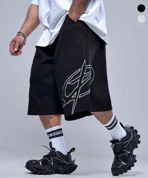 P2581 빅 심볼 버뮤다 팬츠 [2COLOR]