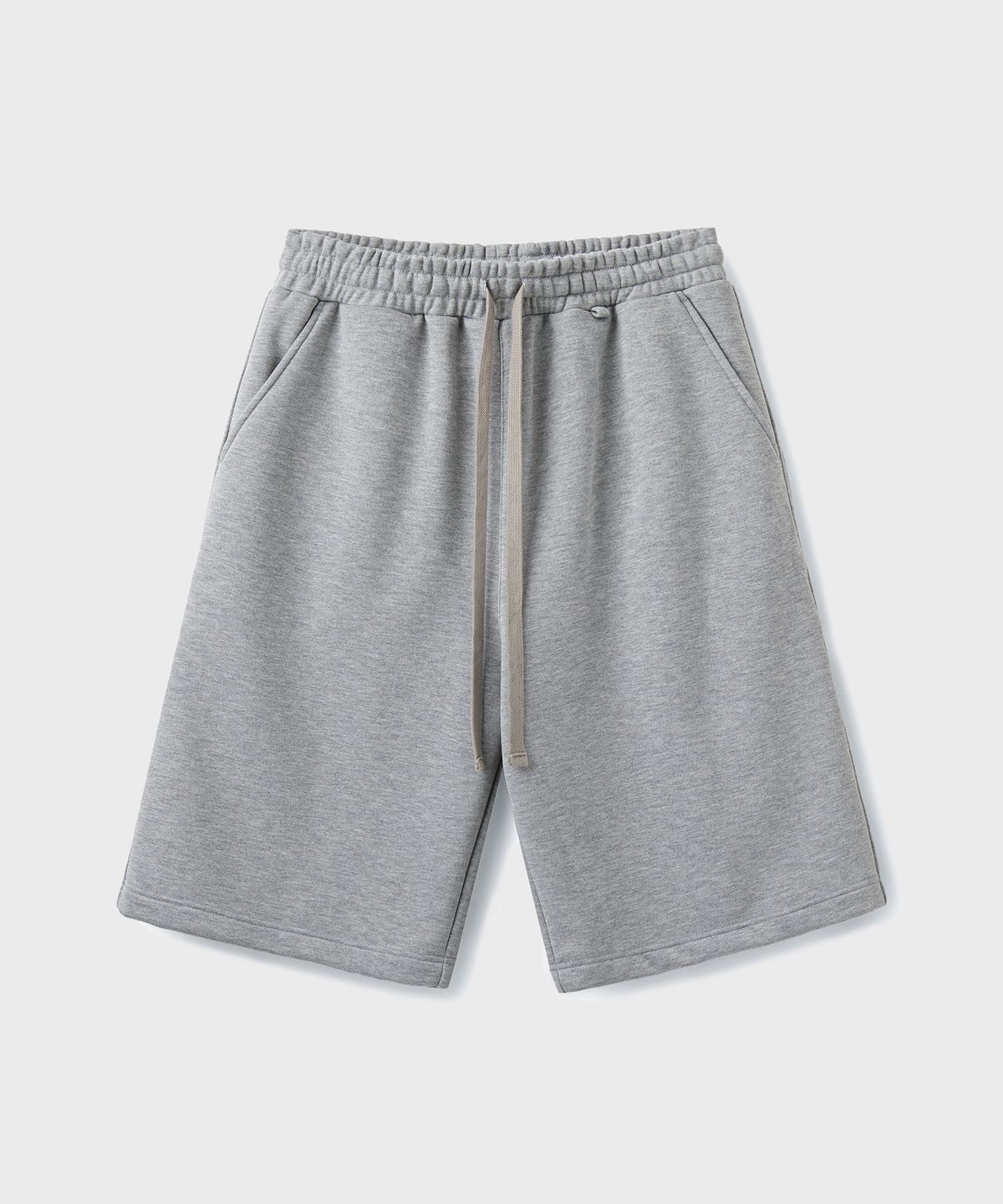 브랜디드(BRANDED) BERMUDA CARPENTER SWEAT SHORTS [MELANGE GRAY]