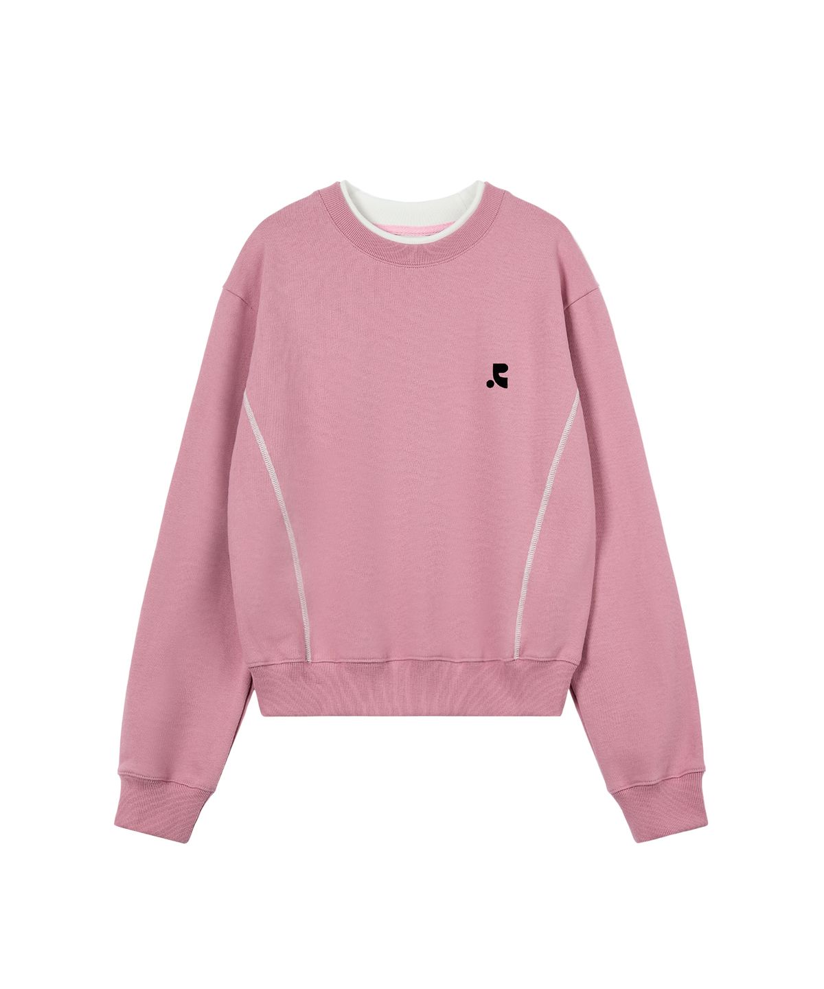 레스트앤레크레이션(REST&RECREATION) LAYERED SWEATSHIRT - PINK