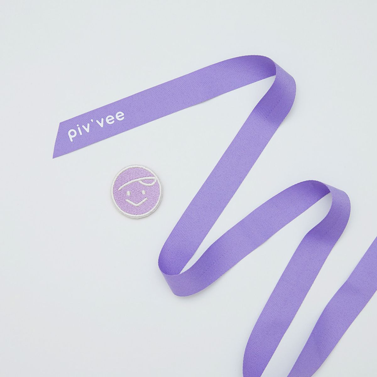 피브비(PIV’VEE) Pivvee logo Patch & Ribbon for Sun Visor