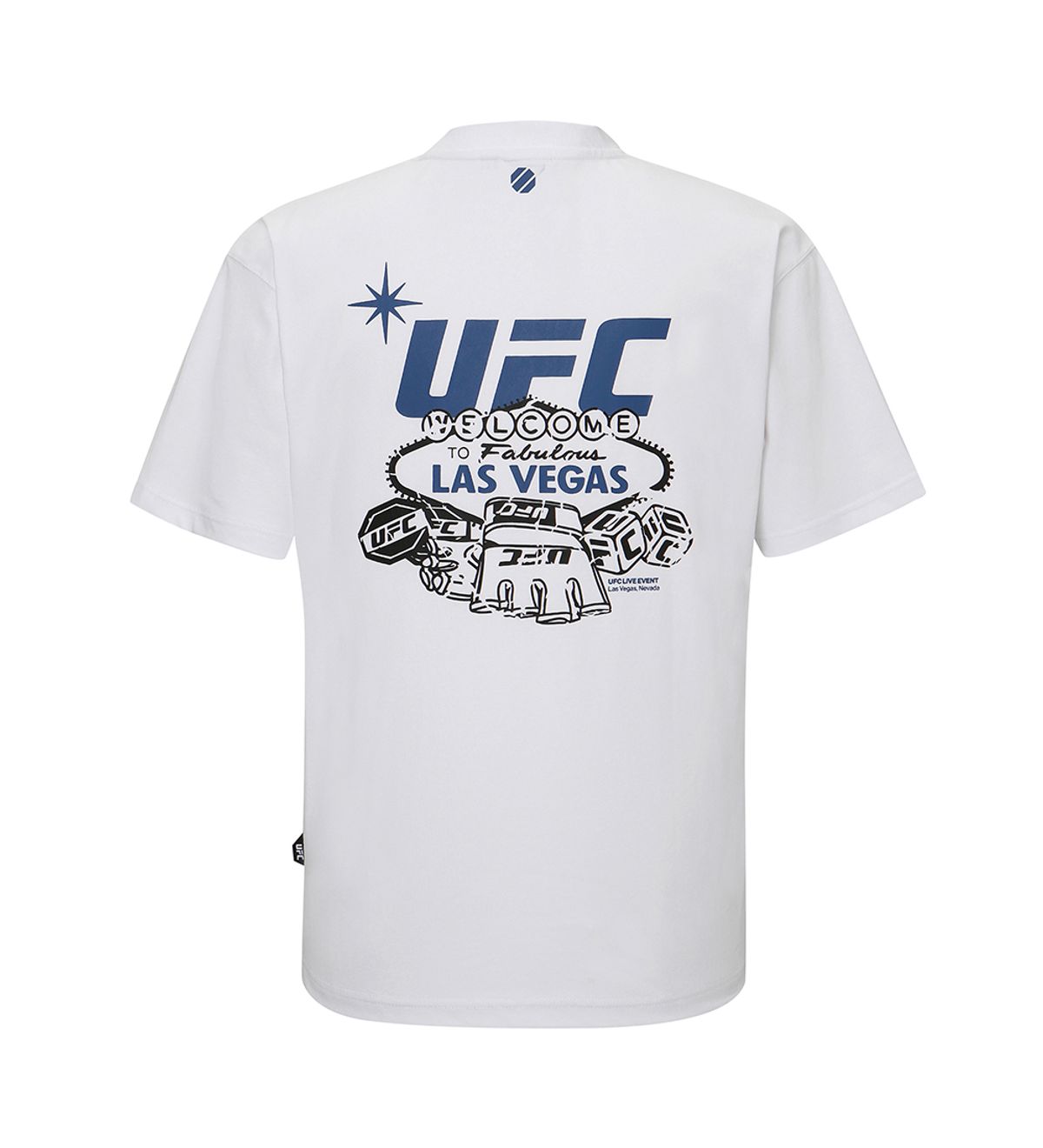 유에프씨 스포츠(UFC SPORT) UFC 글로브 릴렉스핏 반팔 티셔츠 화이트 U2SSW2323WH