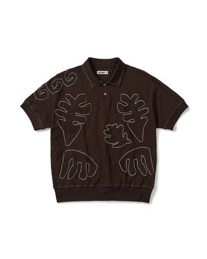 Oak polo shirt / Brown