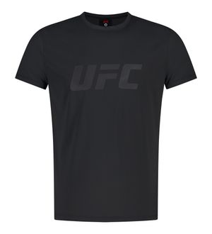 UFC 텐션 빅로고 머슬핏 반팔 티셔츠 블랙 U4SSW2106BK