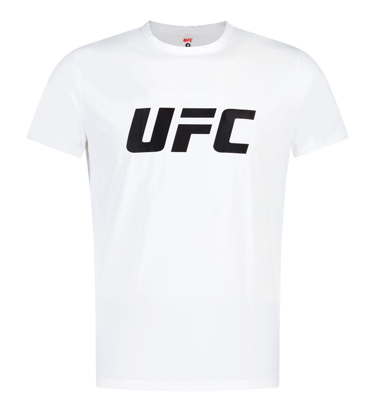 유에프씨 스포츠(UFC SPORT) UFC 텐션 빅로고 머슬핏 반팔 티셔츠 화이트 U4SSW2106WH