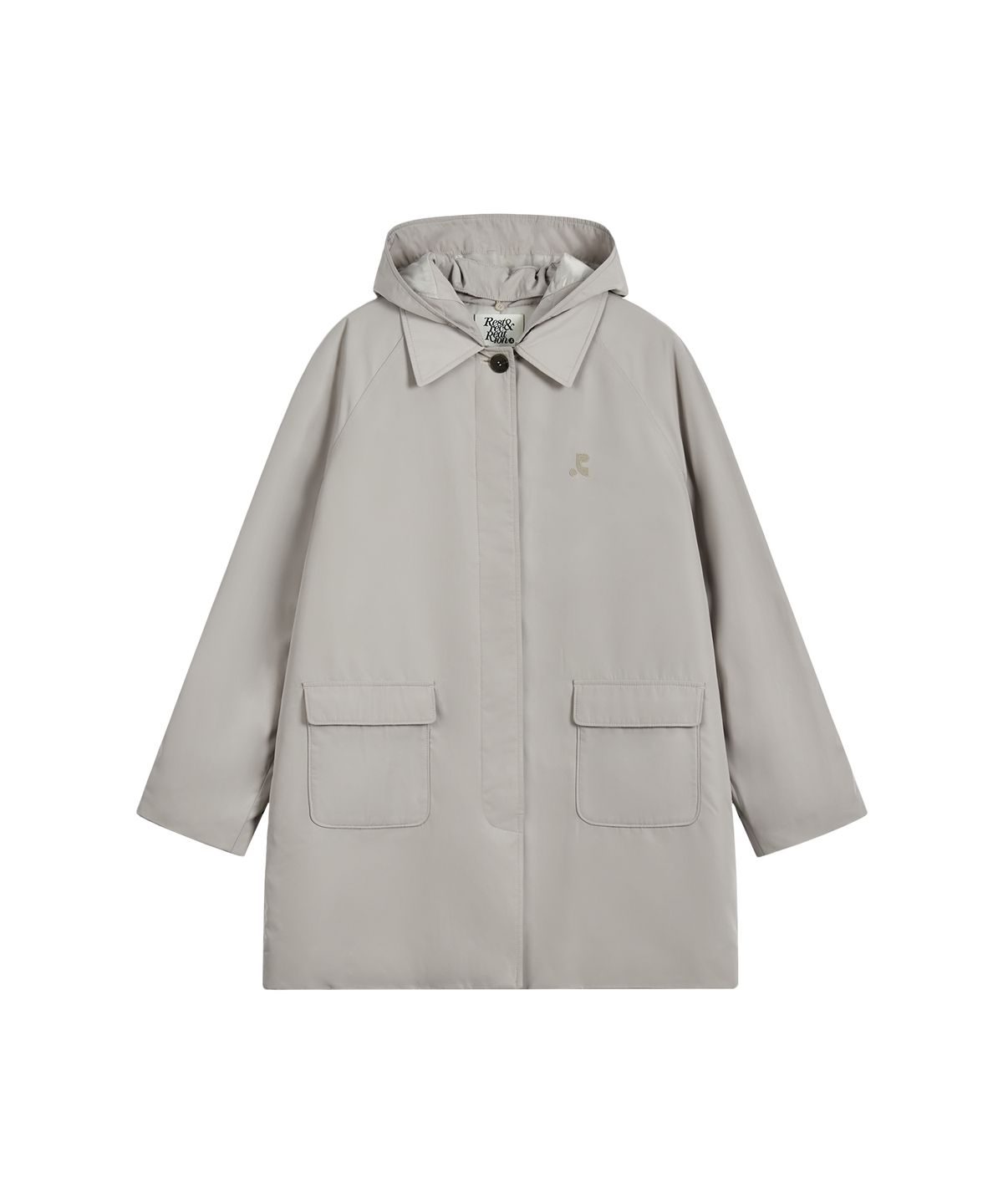 레스트앤레크레이션(REST&RECREATION) QUILTED HOOD COAT - BEIGE