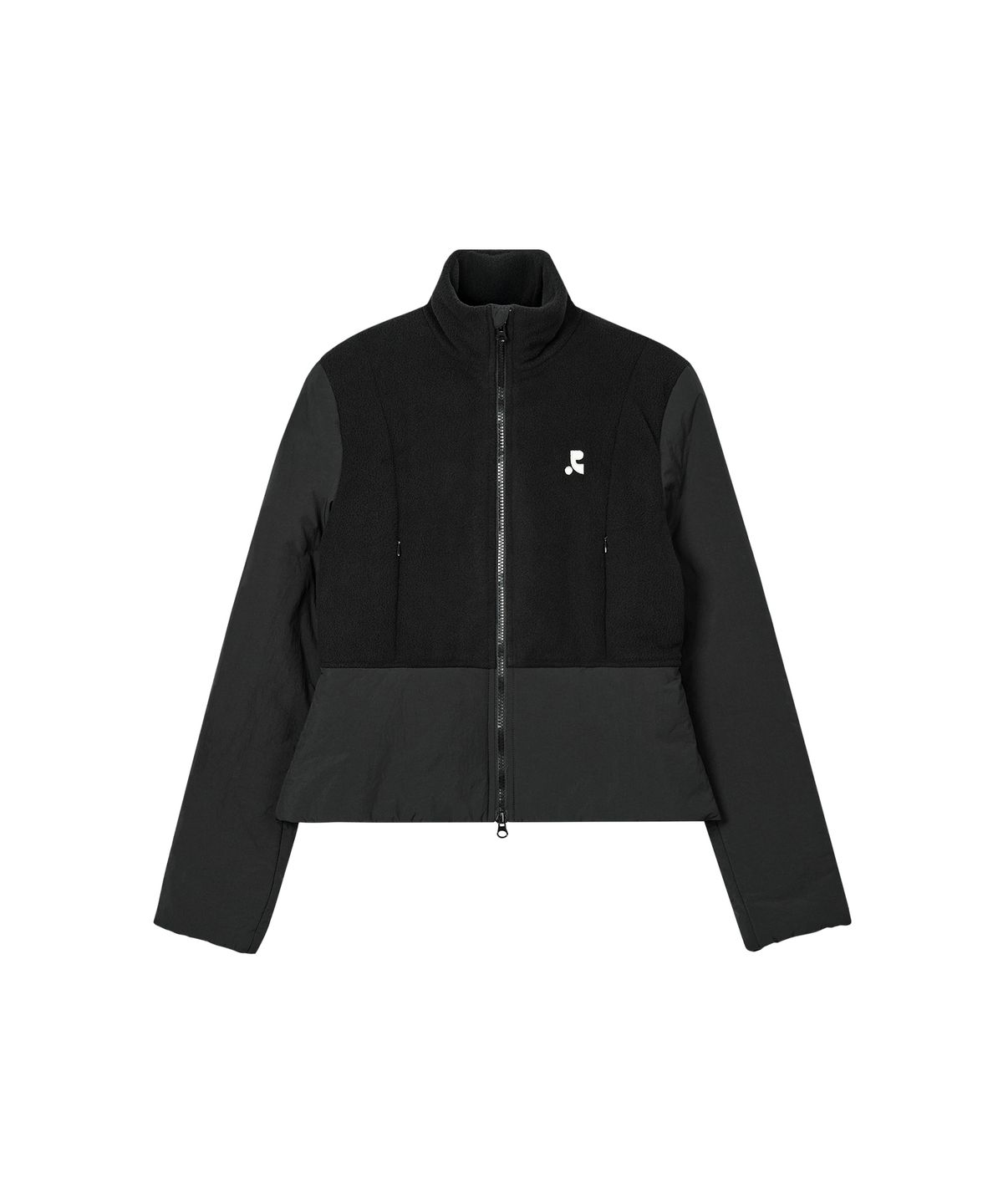 레스트앤레크레이션(REST&RECREATION) HIGH-NECK QUILTED JACKET - BLACK