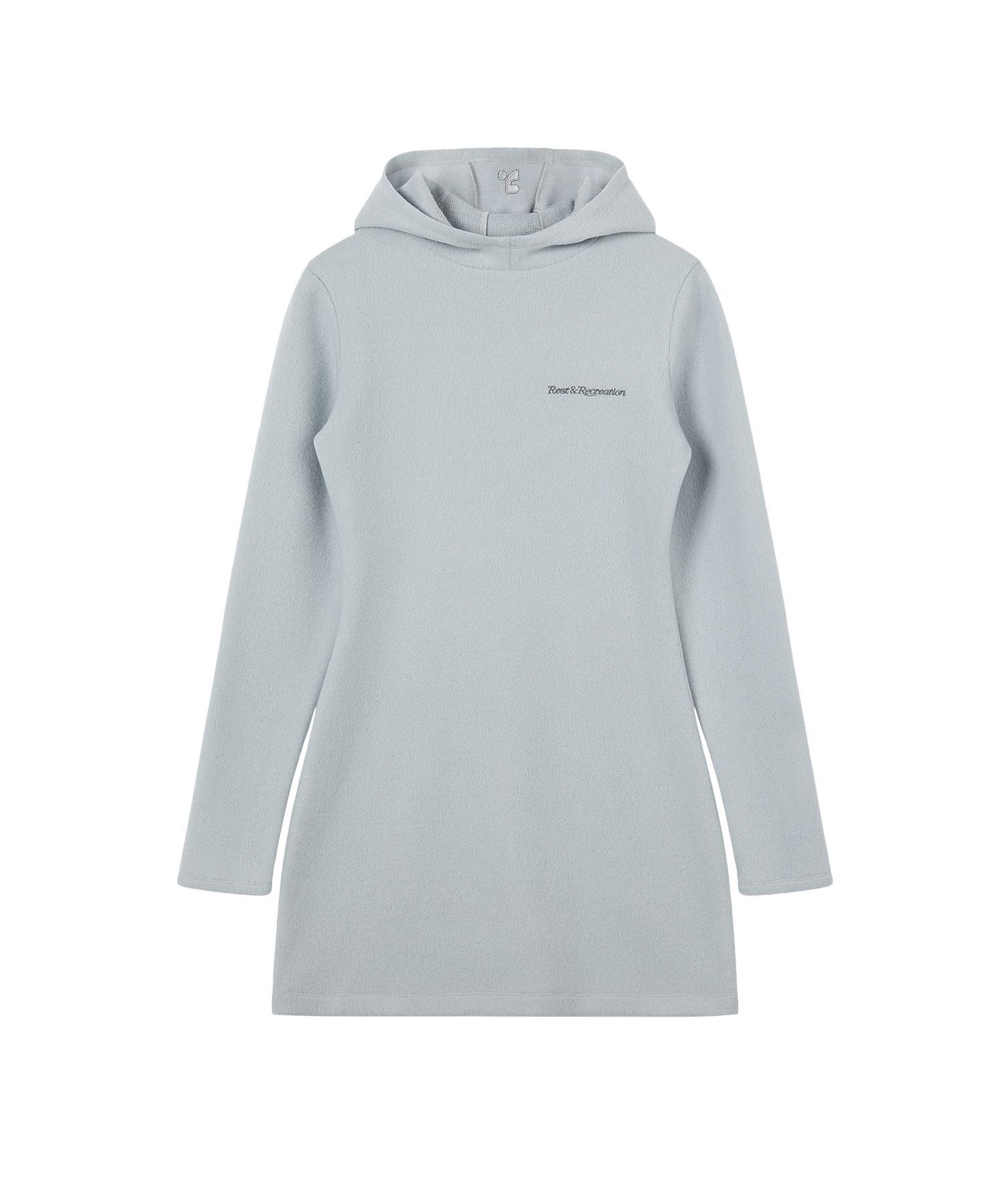 Hairy Hood Knit Dress by Rest & Recreation