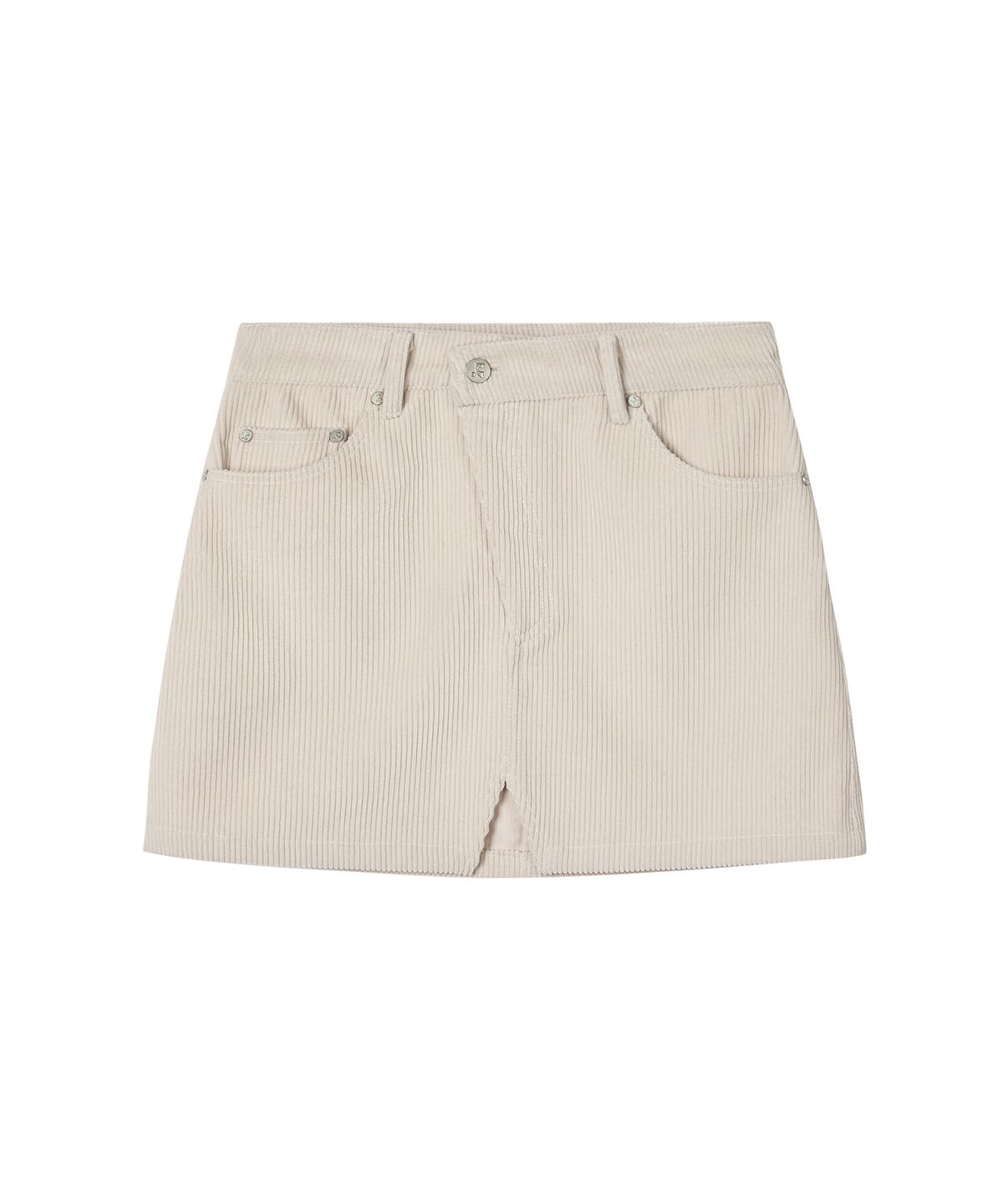 레스트앤레크레이션(REST&RECREATION) CODUROY UNBALANCE SKIRT - PINK