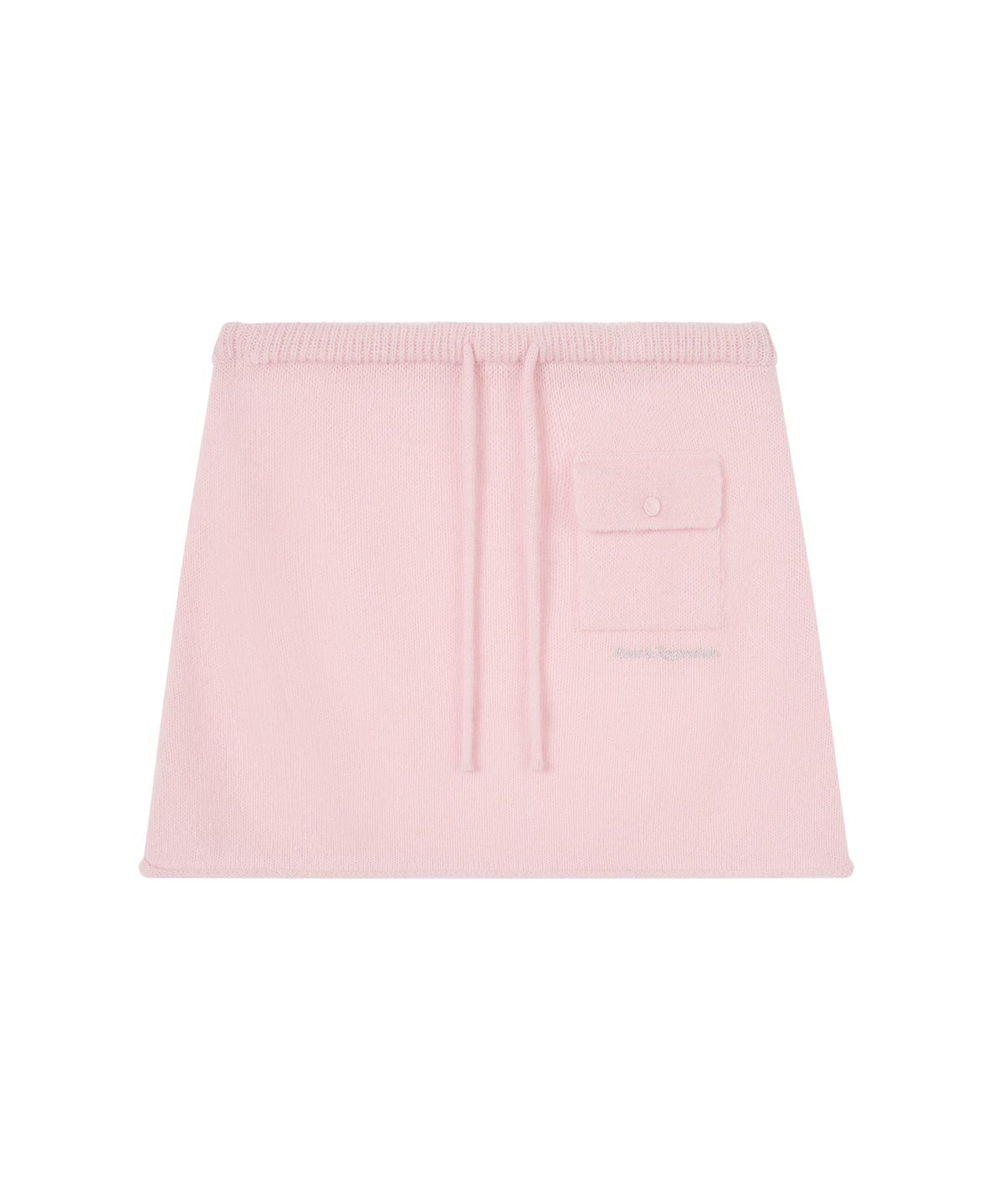 레스트앤레크레이션(REST&RECREATION) POCKET KNIT SKIRT - PINK