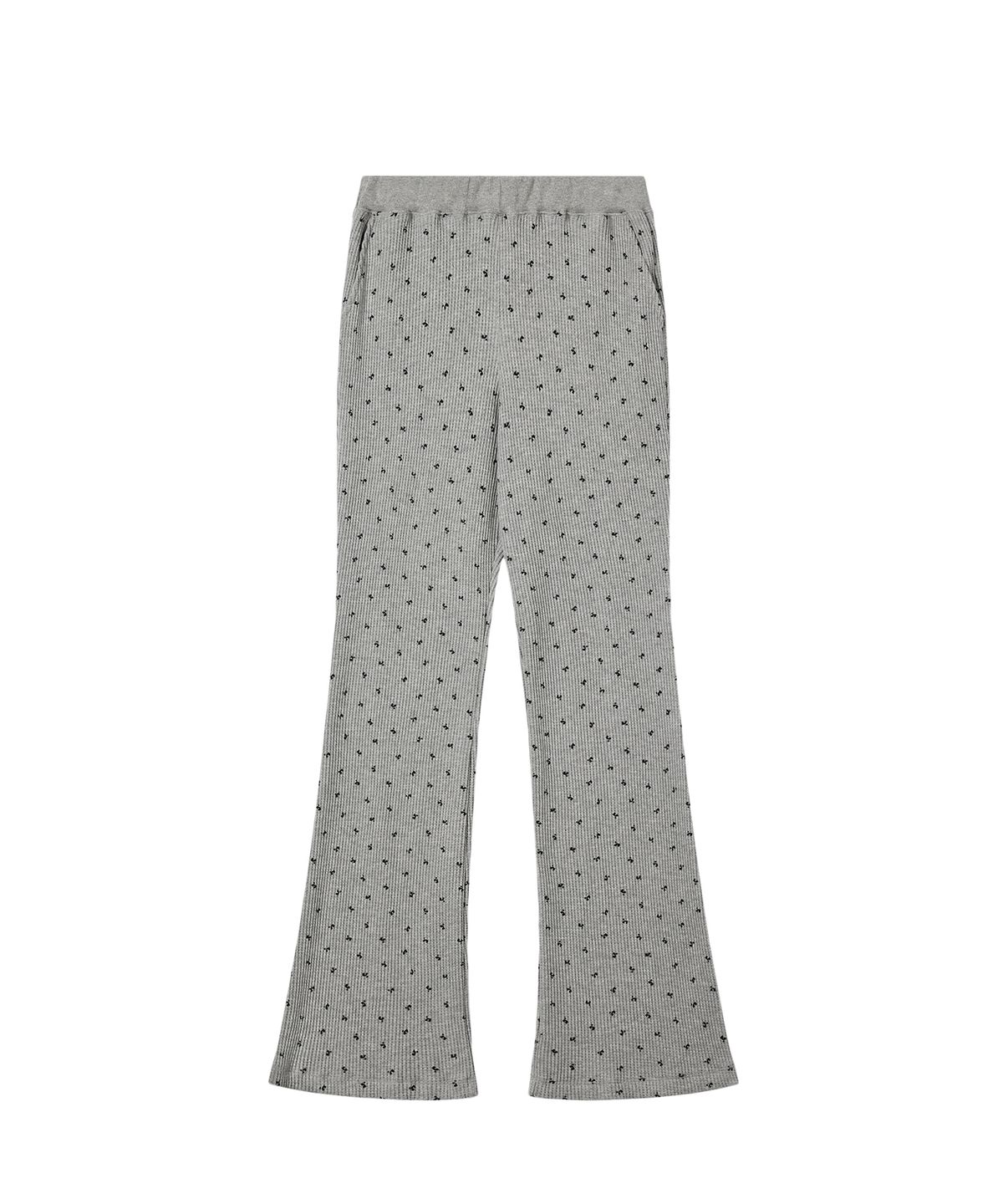 레스트앤레크레이션(REST&RECREATION) RR PATTERN FLARE PANTS - GREY