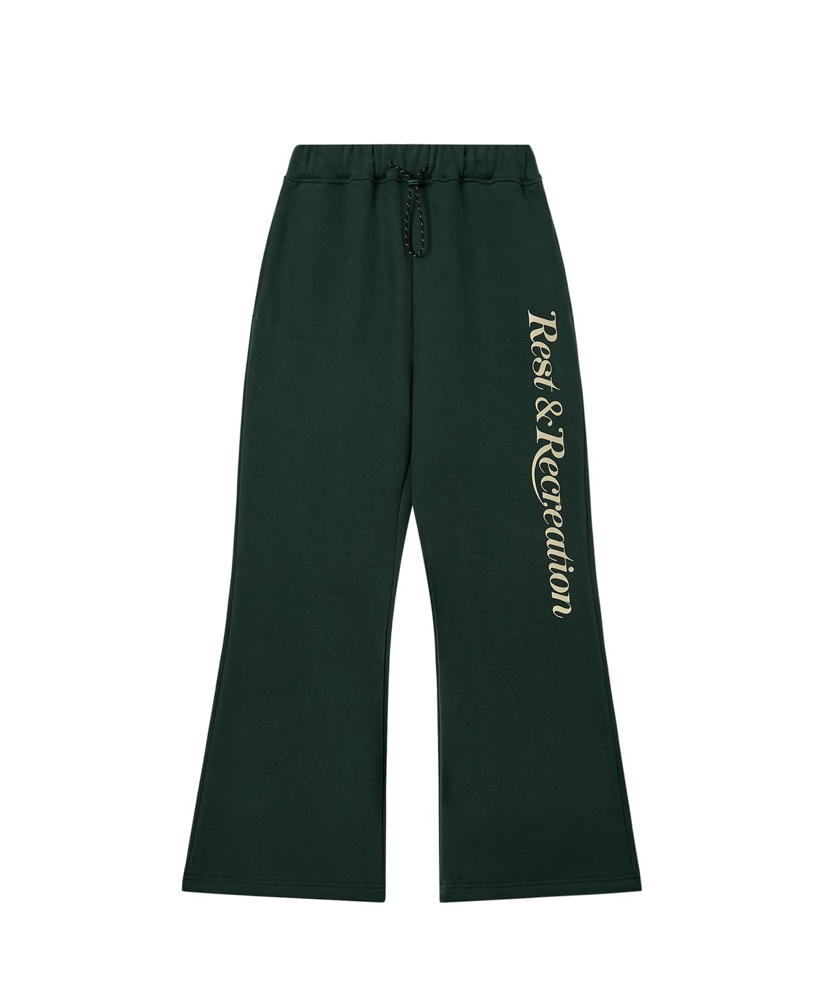 레스트앤레크레이션(REST&RECREATION) FLARE SWEAT PANTS - GREEN