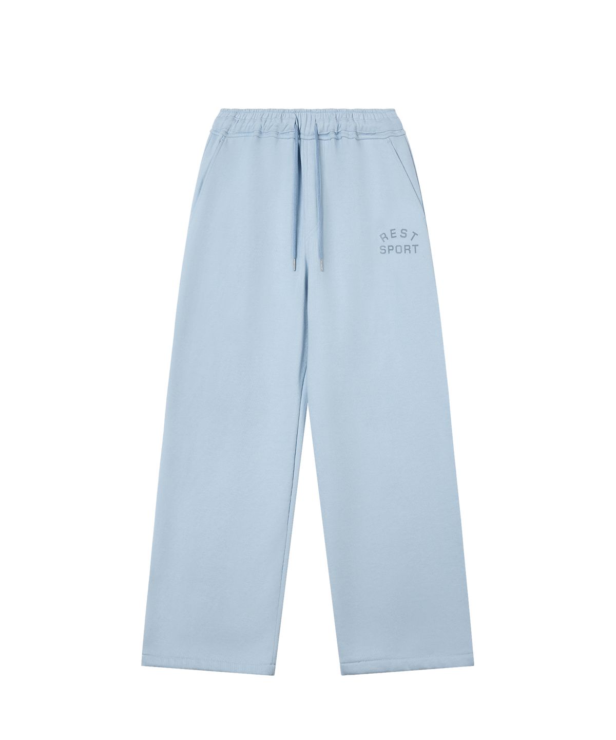 레스트앤레크레이션(REST&RECREATION) STRING SWEAT PANTS - SKY BLUE