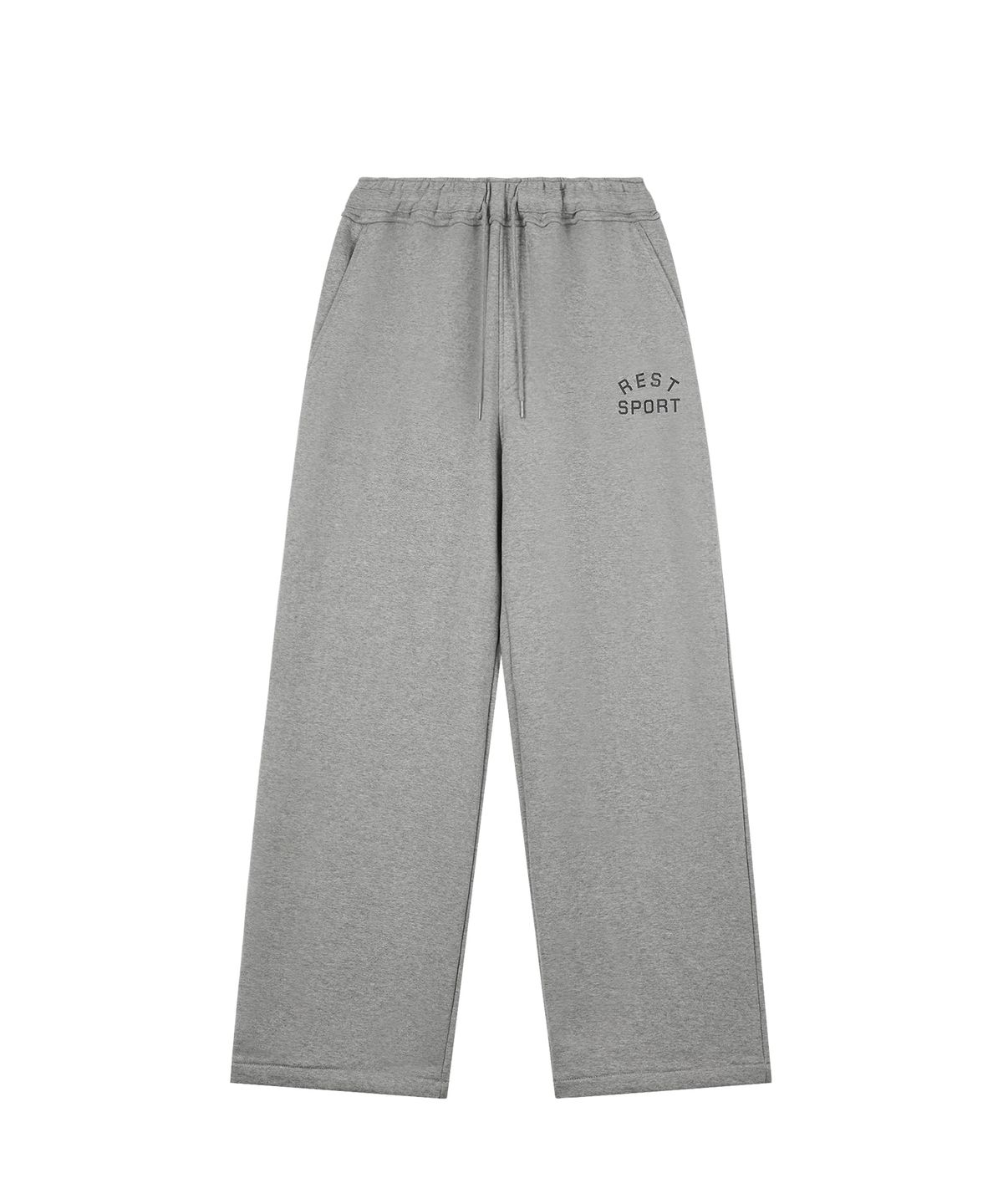 레스트앤레크레이션(REST&RECREATION) STRING SWEAT PANTS - GREY