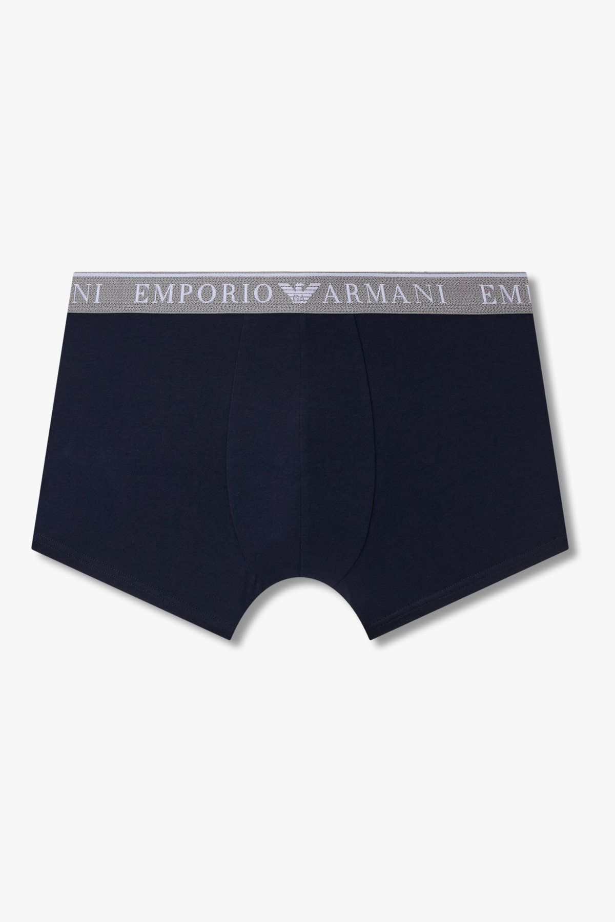 엠포리오 아르마니 언더웨어(EMPORIO ARMANI UNDERWEAR) 남성 라인 로고 밴딩 코튼 드로즈_다크 블루 0815312005