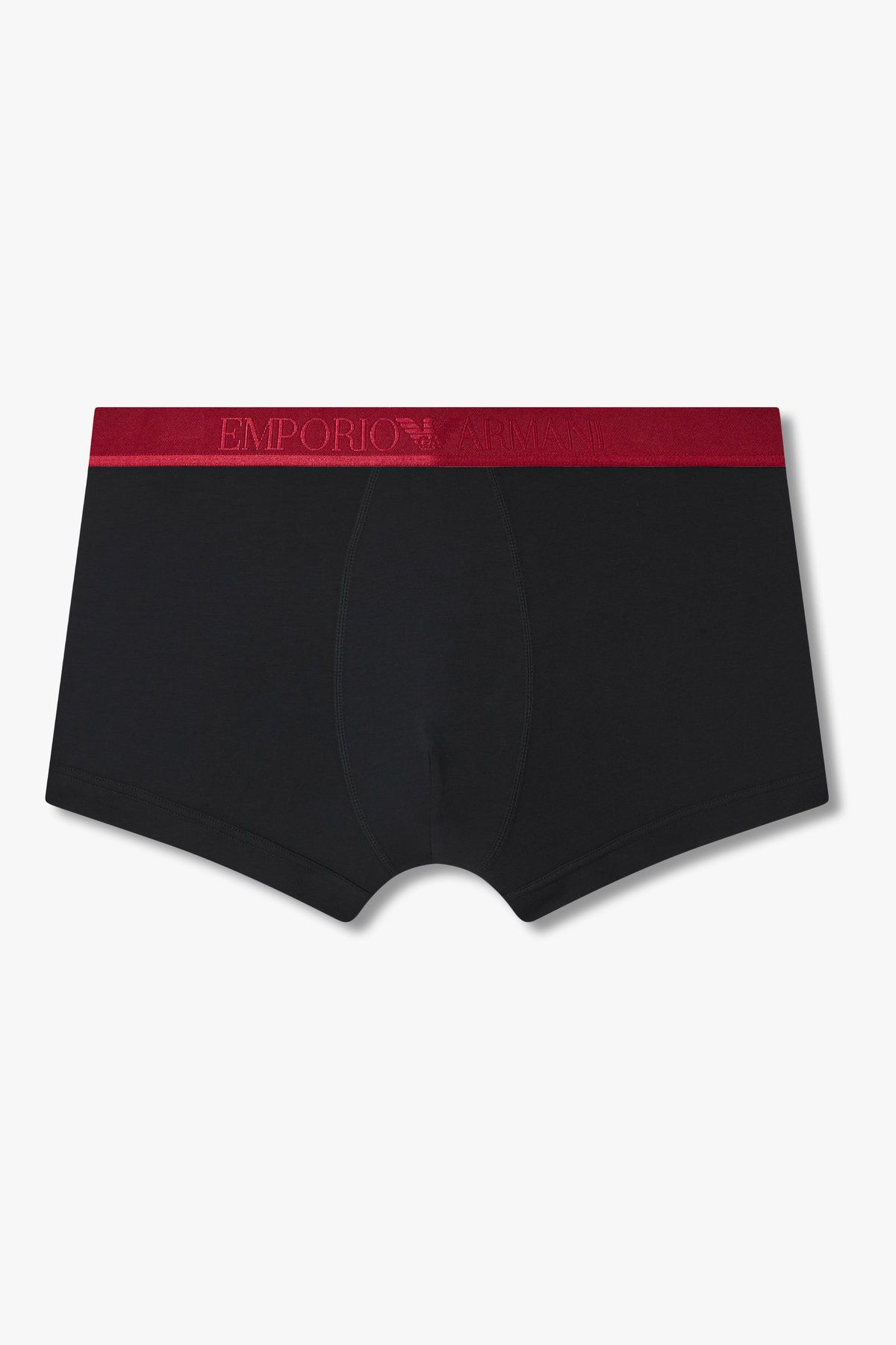 엠포리오 아르마니 언더웨어(EMPORIO ARMANI UNDERWEAR) 남성 글로시 레터링 밴딩 코튼 드로즈_블랙 0815312321