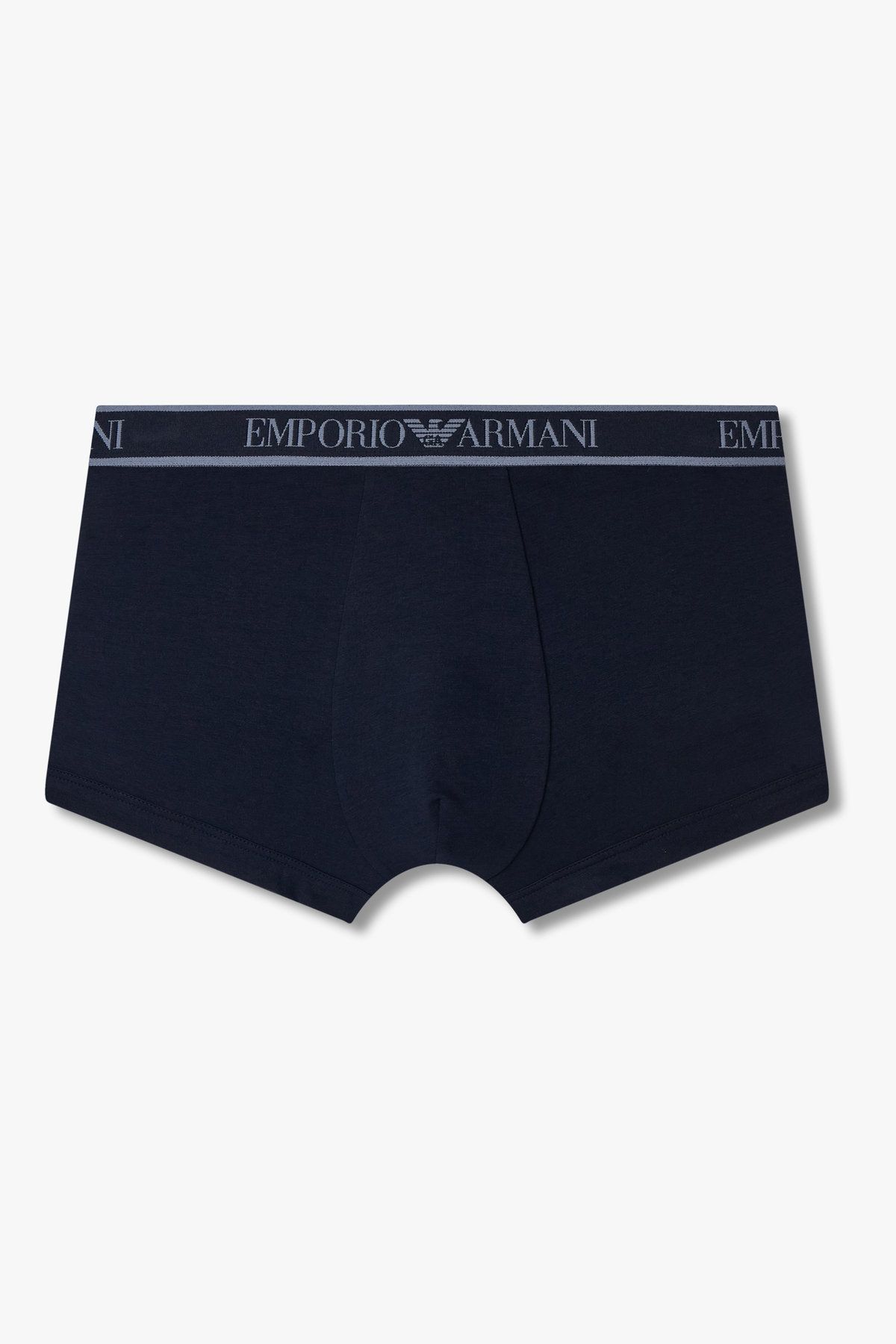 엠포리오 아르마니 언더웨어(EMPORIO ARMANI UNDERWEAR) 남성 라인 보더 밴딩 코튼 드로즈_다크 블루 0815312311