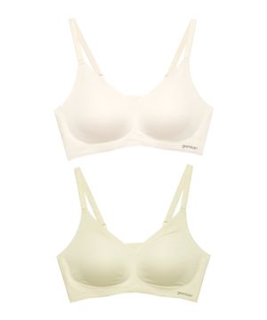 [손예진착용] 에어소프트 스트랩 브라 베이직 2PACK