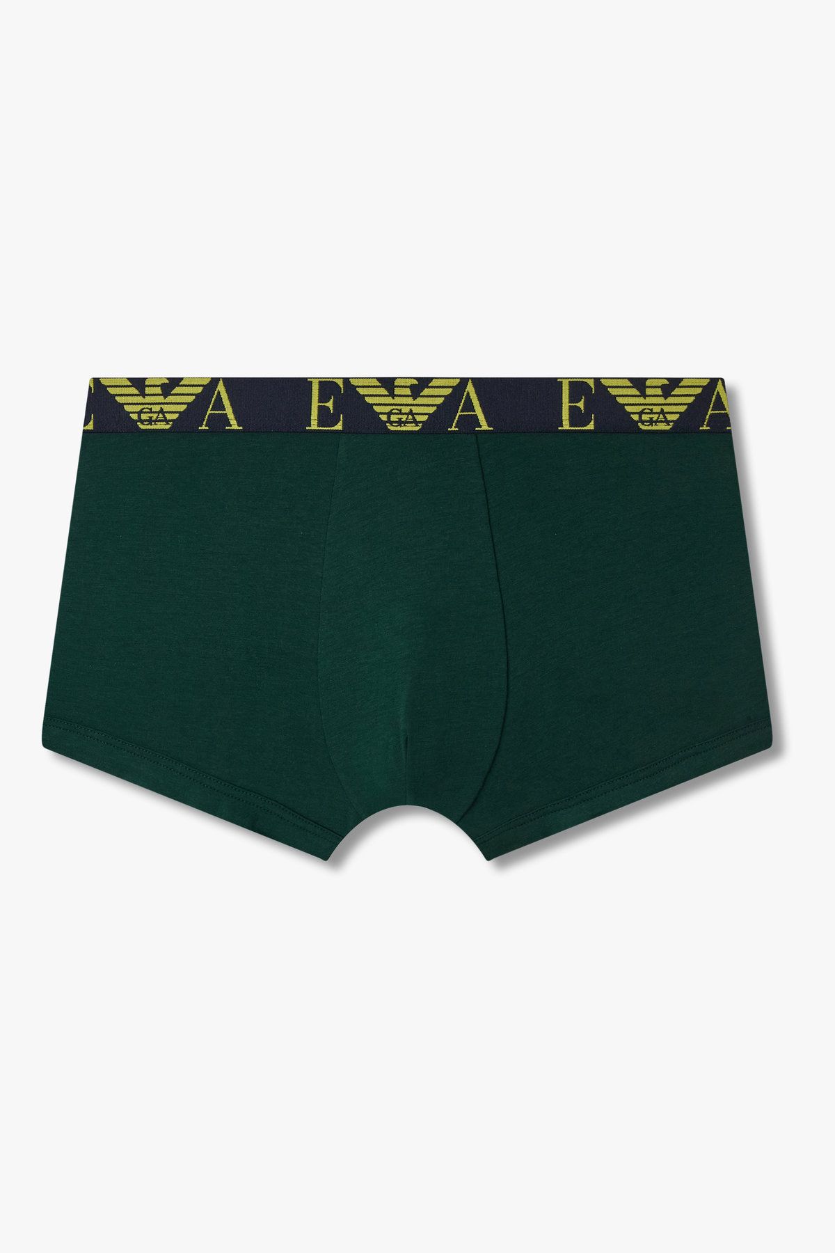 엠포리오 아르마니 언더웨어(EMPORIO ARMANI UNDERWEAR) 남성 빅 이글 로고 밴딩 코튼 드로즈_다크 그린 0815312301