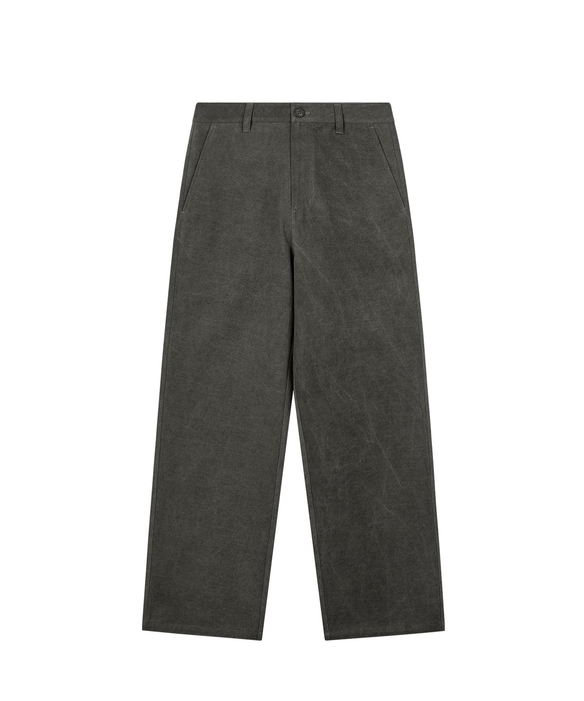 레스트앤레크레이션(REST&RECREATION) WASHED COTTON PANTS - CHARCOAL