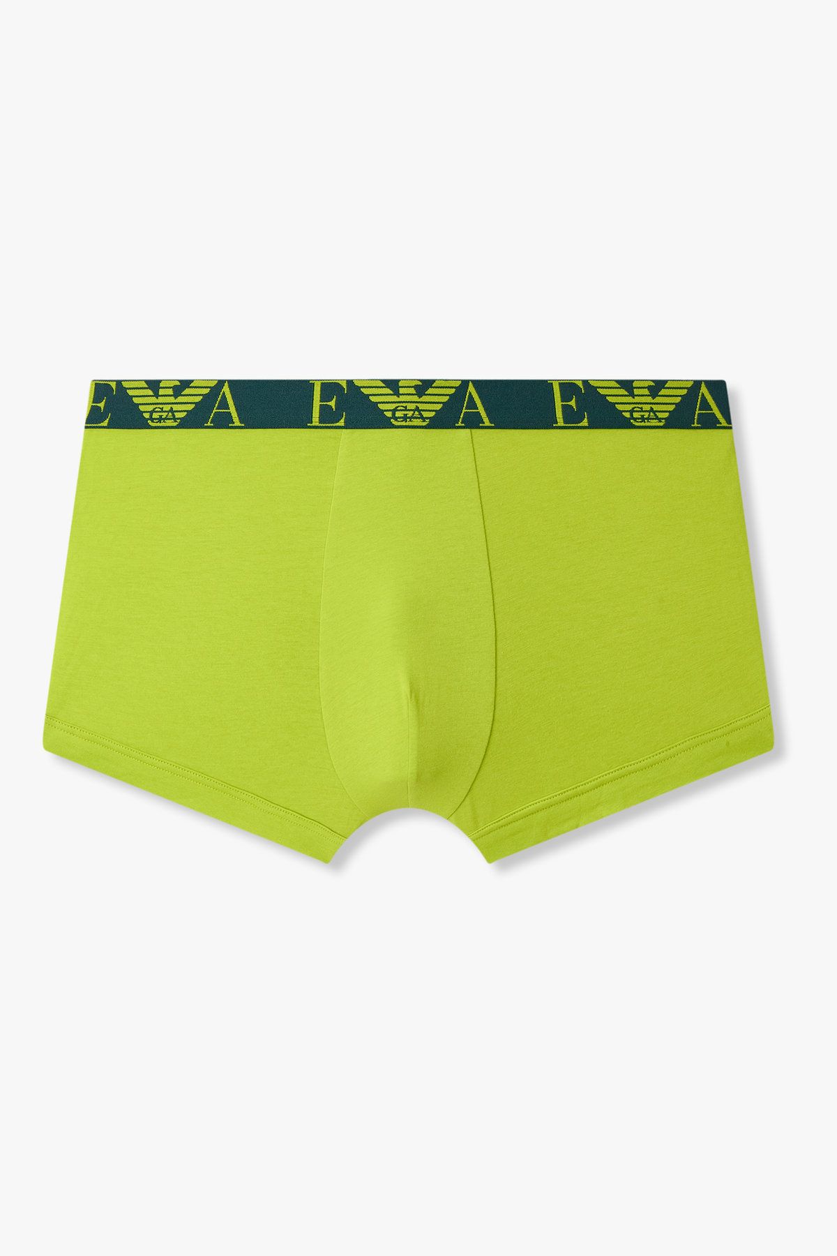 엠포리오 아르마니 언더웨어(EMPORIO ARMANI UNDERWEAR) 남성 빅 이글 로고 밴딩 코튼 드로즈_라임 0815312302