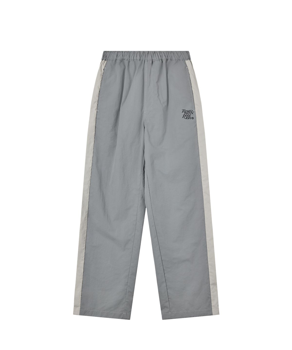 레스트앤레크레이션(REST&RECREATION) STITCH NYLON PANTS - GREY