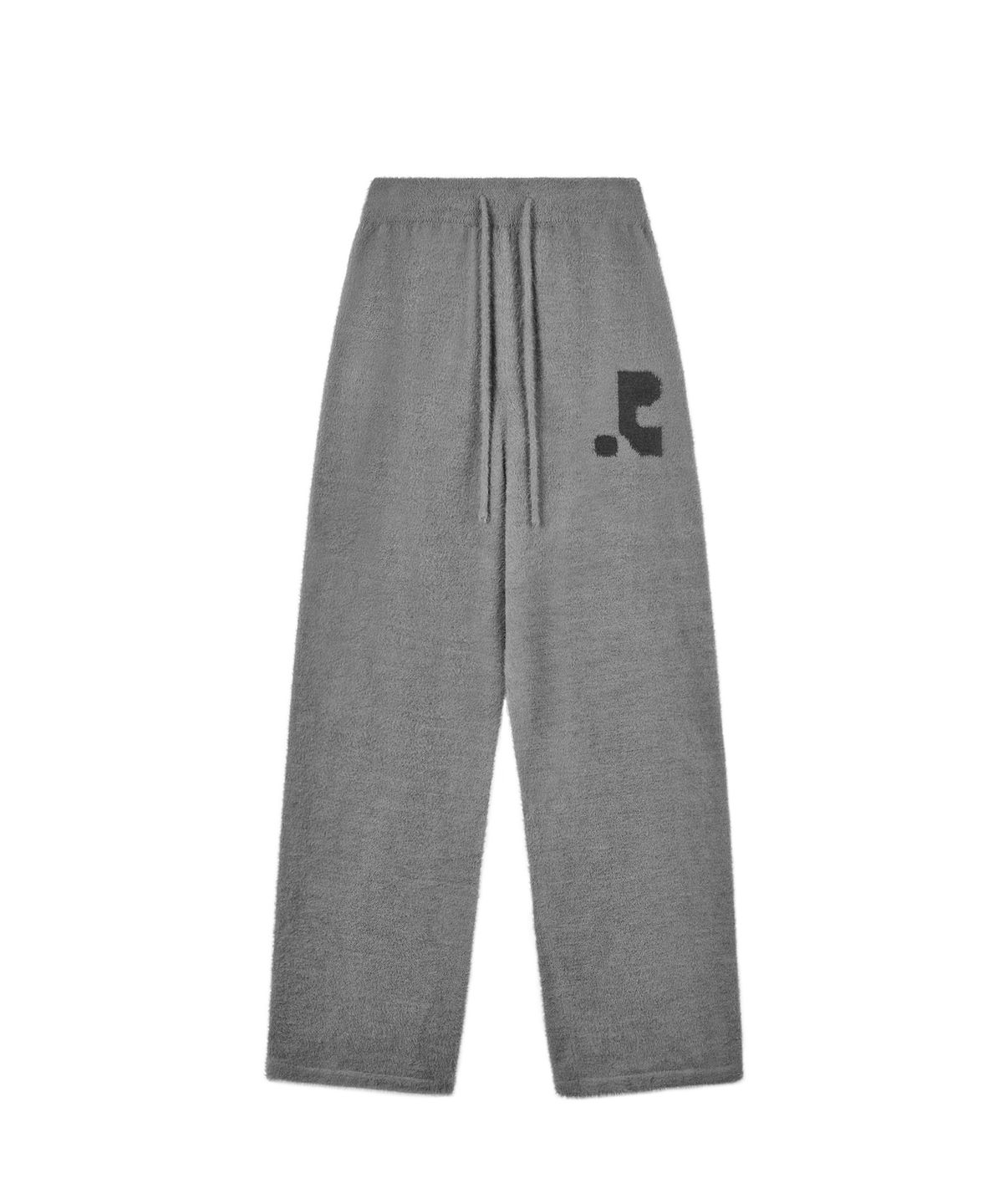 레스트앤레크레이션(REST&RECREATION) HAIRY KNIT PANTS - GREY